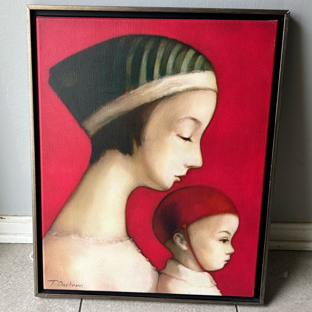 Tanya Doskova artwork digital oil painting 'Mother' by Canadian Limited 19/50